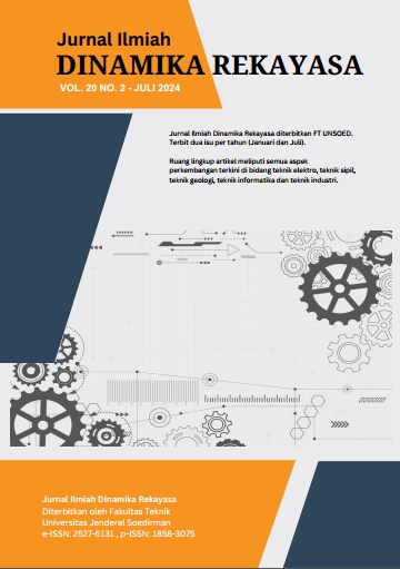 					View Vol. 20 No. 2 (2024): Jurnal Ilmiah Dinamika Rekayasa - Juli
				